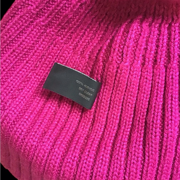 Pink sequined hat and scarf set - Picture 8 of 9